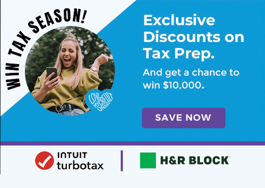 TurboTax and H&R Block 2025 Banner